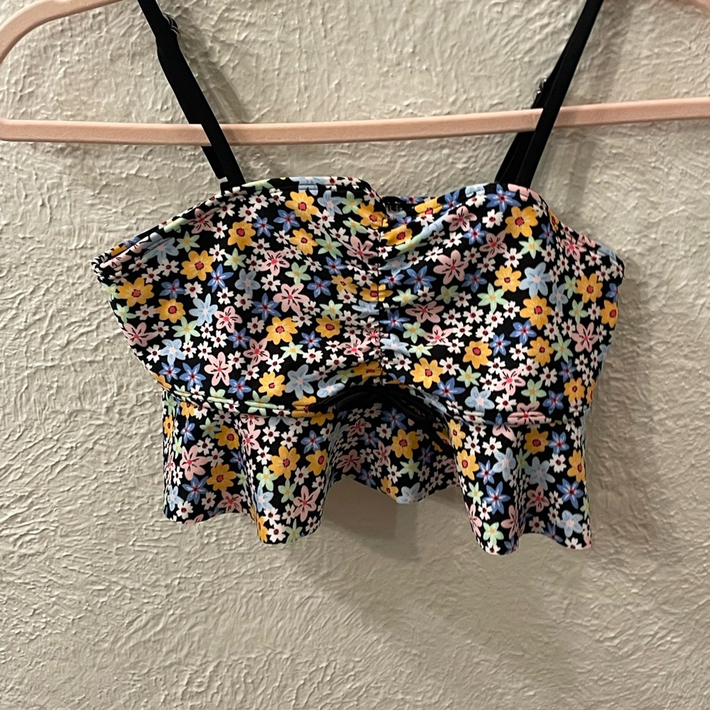 Kids Floral swim top